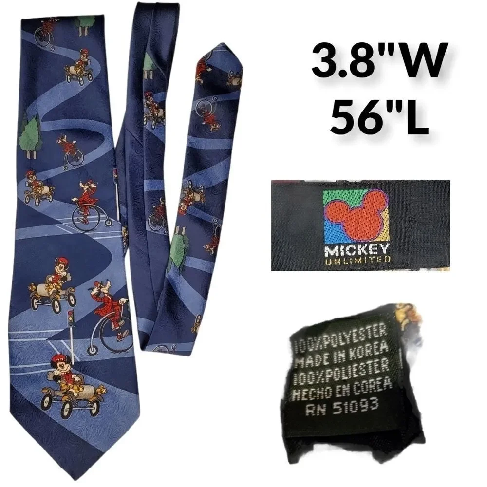 4 Disney Mickey Unlimited Mickey Mouse ties